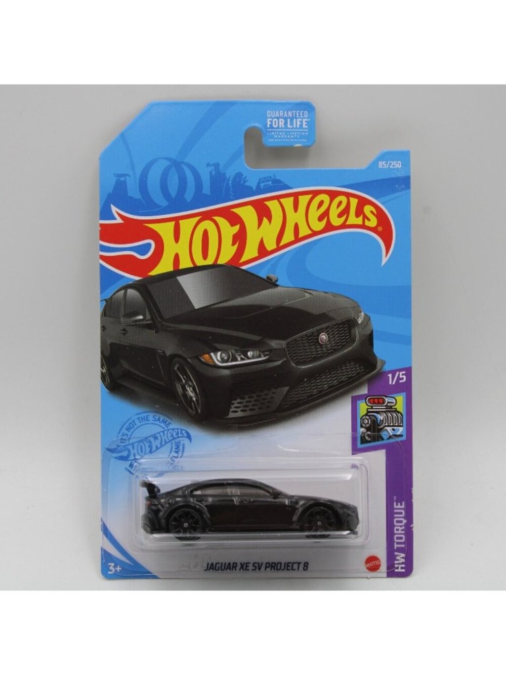 Hot Wheels Jaguar XE SV Project 8 Black 2021 HW Torque 1/5 85/250